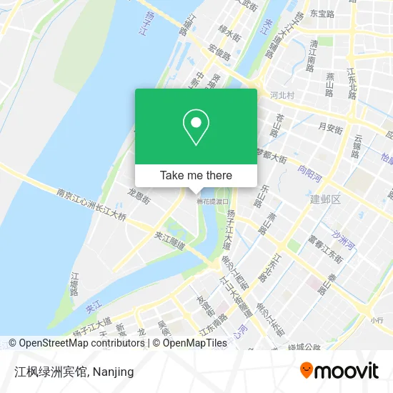 江枫绿洲宾馆 map