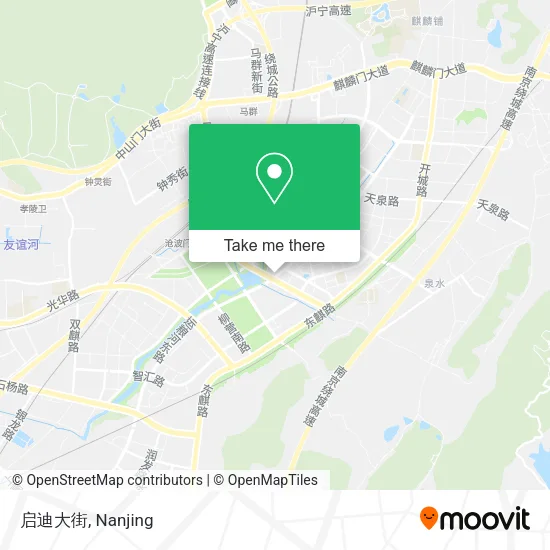 启迪大街 map