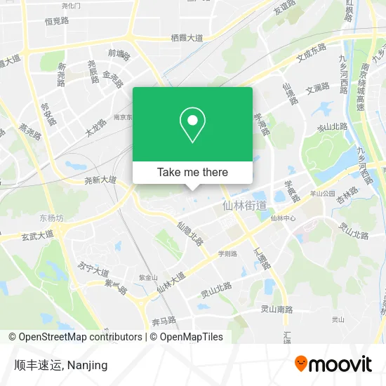 顺丰速运 map