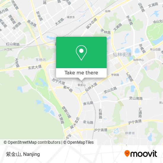 紫金山 map