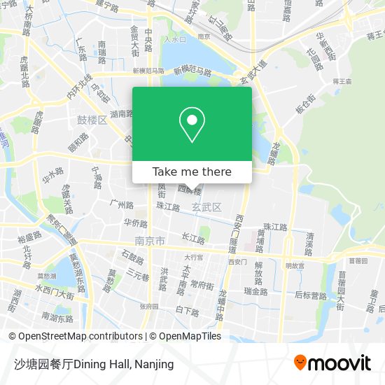 沙塘园餐厅Dining Hall map