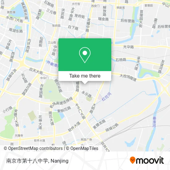 南京市第十八中学 map