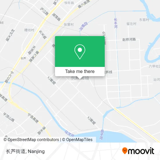 长芦街道 map