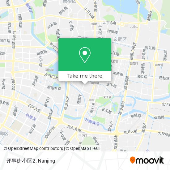 评事街小区2 map