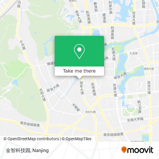 金智科技园 map