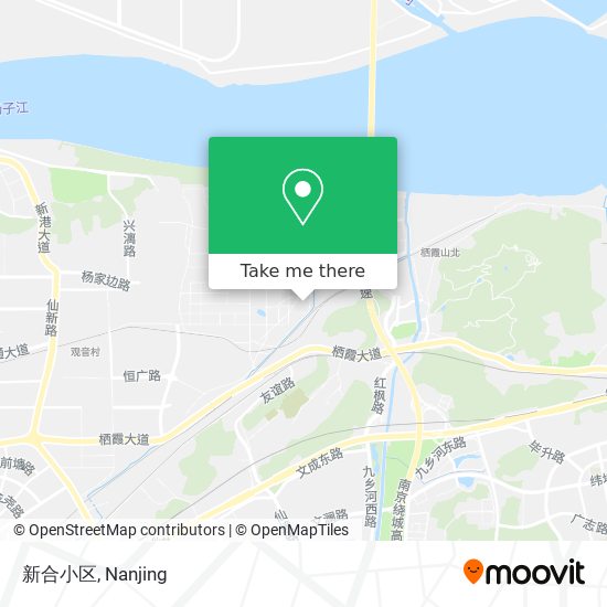 新合小区 map