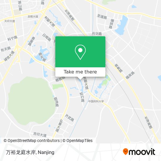 万裕龙庭水岸 map
