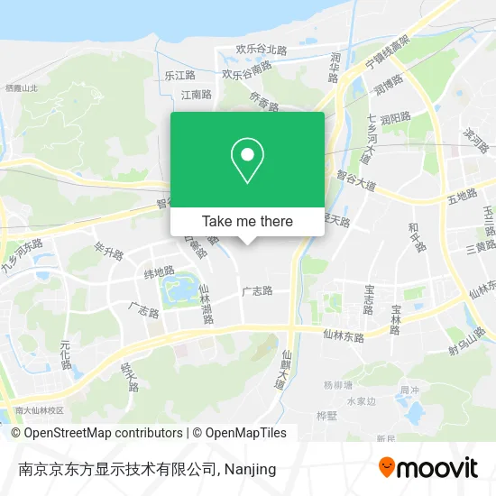 南京京东方显示技术有限公司 map