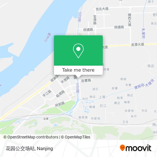 花园公交场站 map