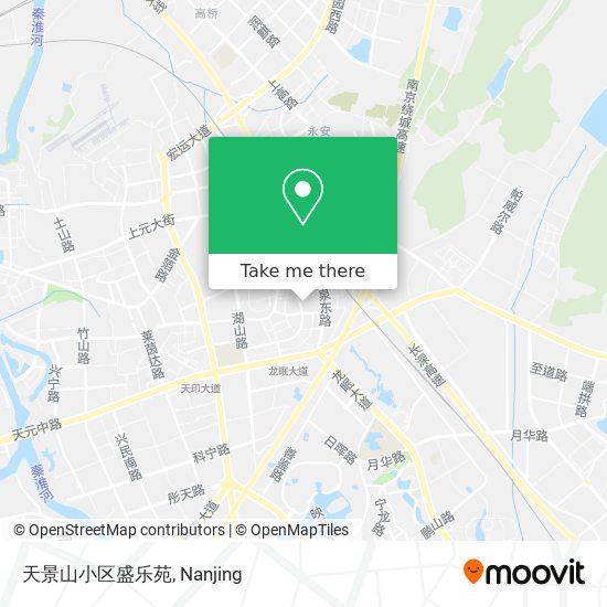 天景山小区盛乐苑 map