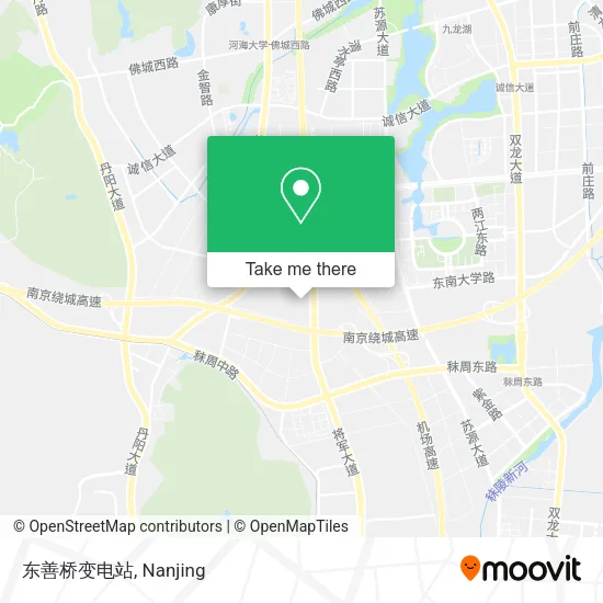 东善桥变电站 map