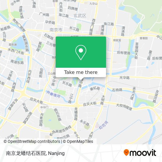 南京龙蟠结石医院 map