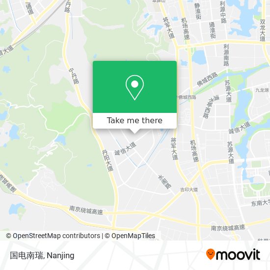 国电南瑞 map