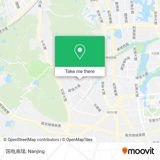 国电南瑞 map