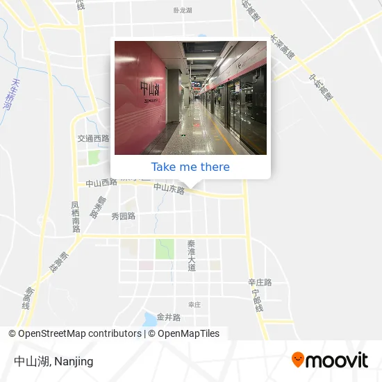 中山湖 map