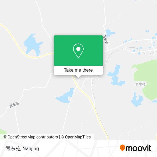青东苑 map