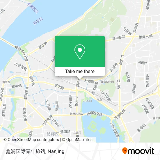 鑫润国际青年旅馆 map