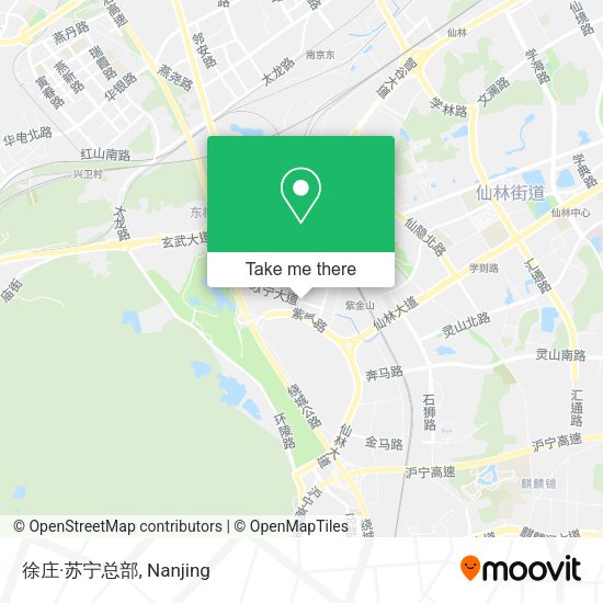 徐庄·苏宁总部 map