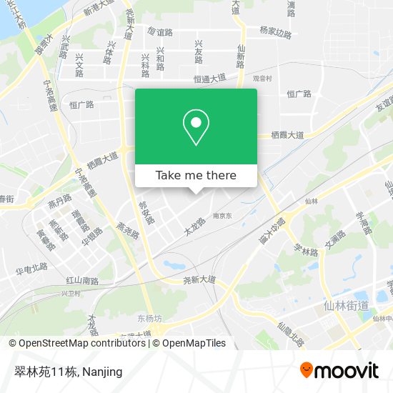 翠林苑11栋 map