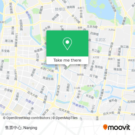 售票中心 map
