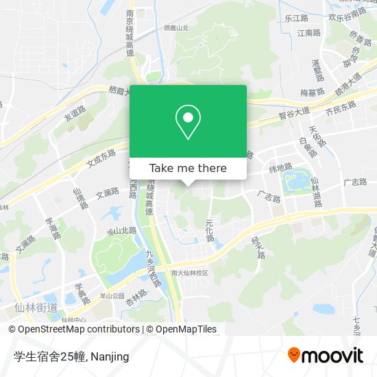 学生宿舍25幢 map