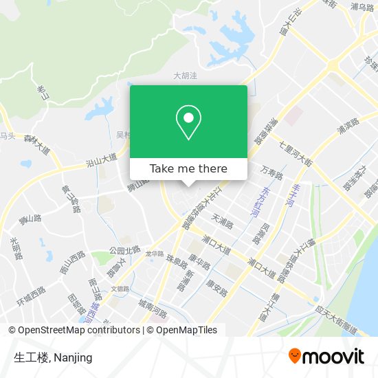 生工楼 map