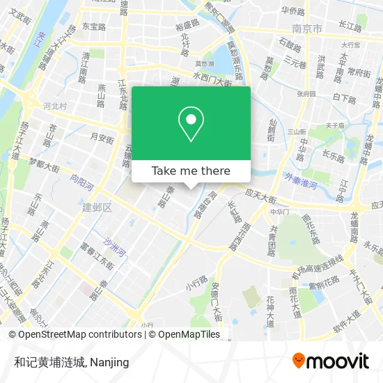 和记黄埔涟城 map