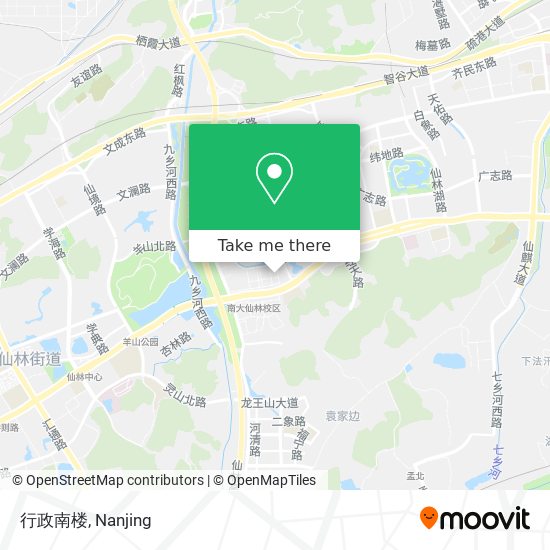 行政南楼 map