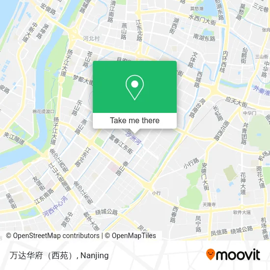 万达华府（西苑） map