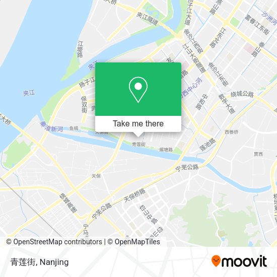 青莲街 map