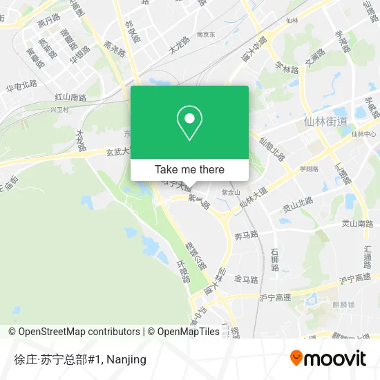 徐庄·苏宁总部#1 map