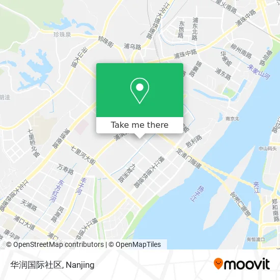 华润国际社区 map