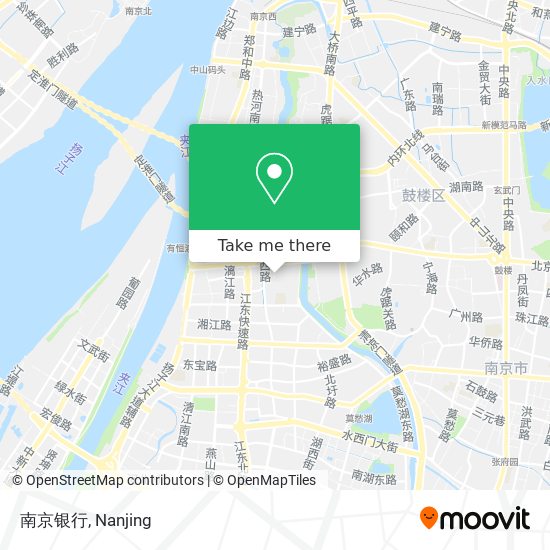 南京银行 map