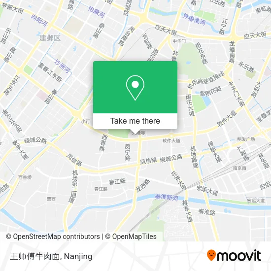 王师傅牛肉面 map