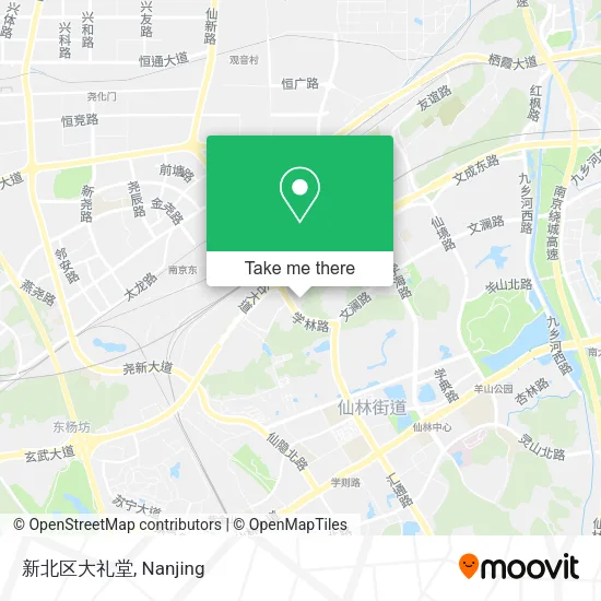 新北区大礼堂 map