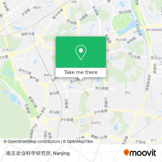 南京农业科学研究所 map