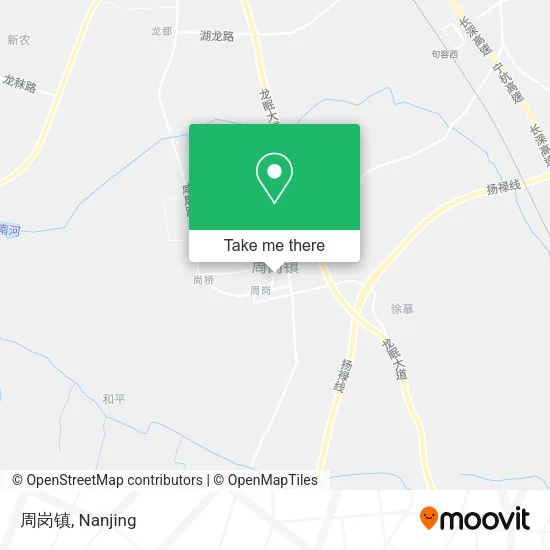周岗镇 map