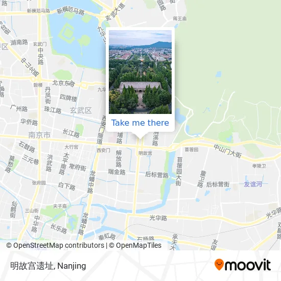 明故宫遗址 map