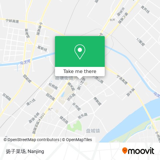扬子菜场 map