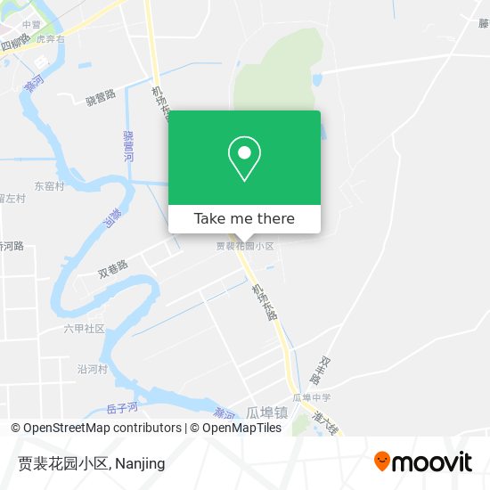 贾裴花园小区 map