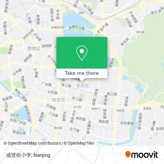 成贤街小学 map