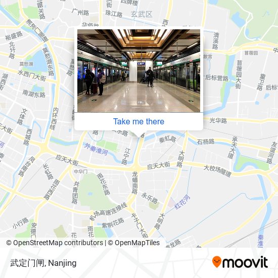 武定门闸 map