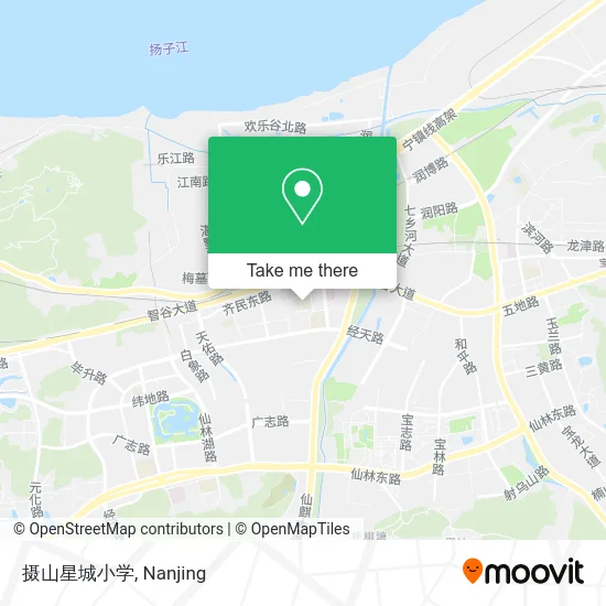 摄山星城小学 map