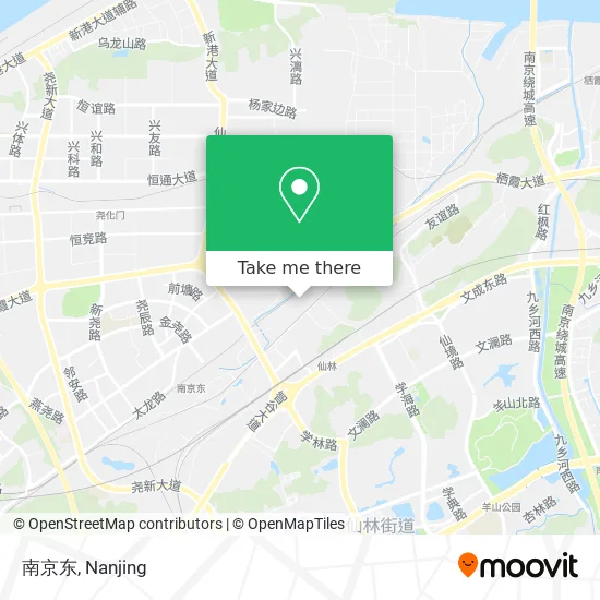 南京东 map