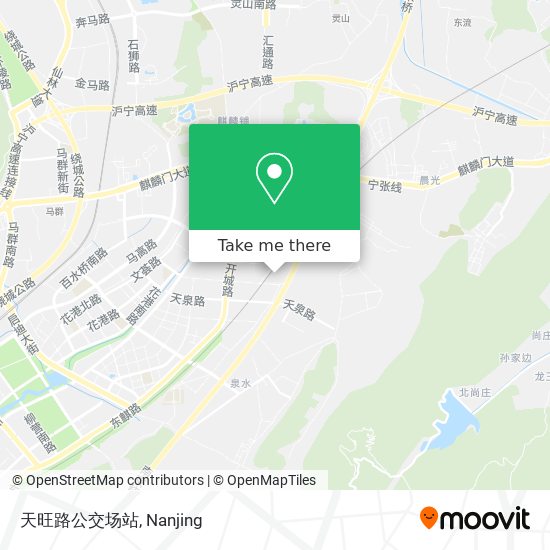 天旺路公交场站 map