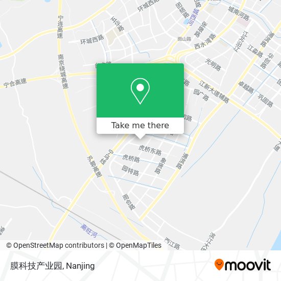 膜科技产业园 map