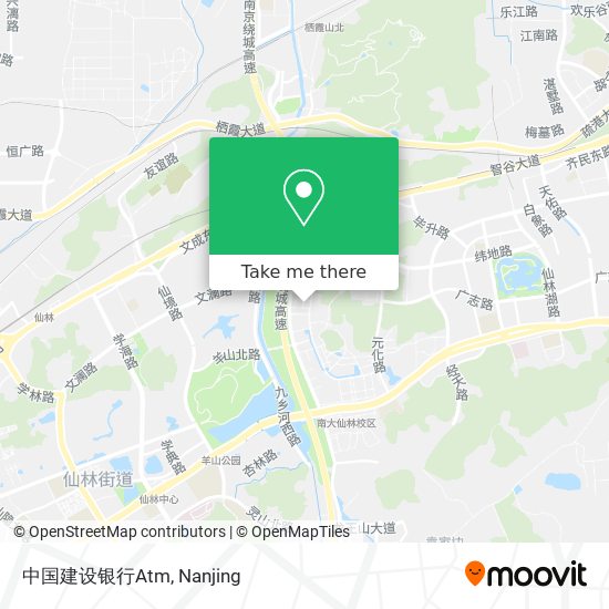 中国建设银行Atm map