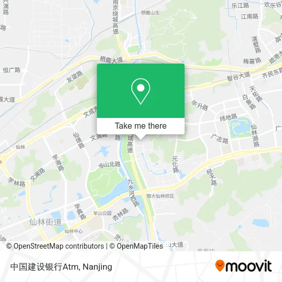 中国建设银行Atm map