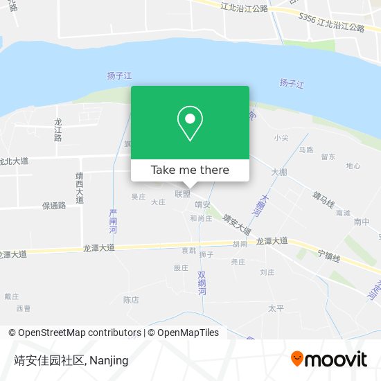 靖安佳园社区 map