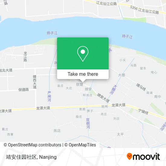 靖安佳园社区 map